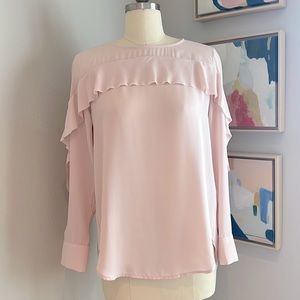 Banana Republic Ruffle Blouse | size P Small